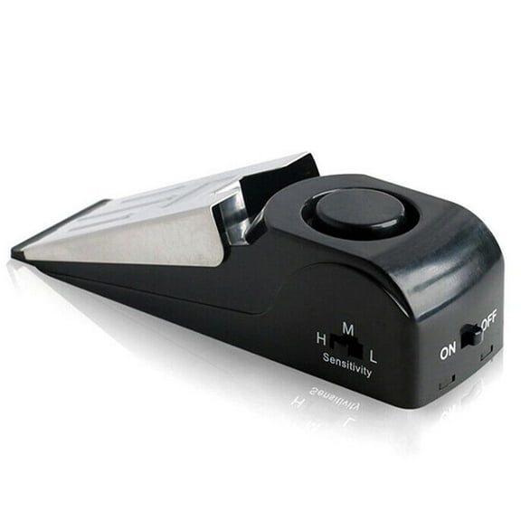 120dB Home Security Wedge Door Stop Alarm System Device S7B9