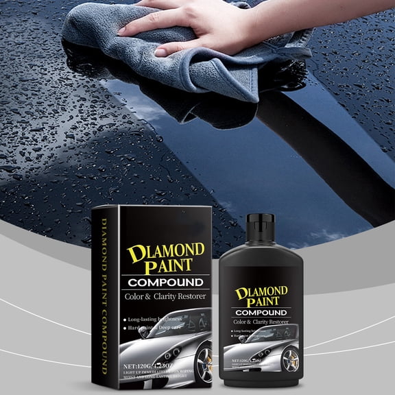 120g Diamond Paint Compound Car Stain Removal Polishing Maintenance Waxing Agent