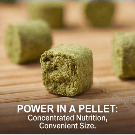 Cat Grass Treats, Cat Grass for Indoor Cats, 100% Organic Hairball Relief & Digestive Support, 120g