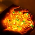 thumbnail image 1 of 120in Cute Pumpkin 30 LED String Lights Fall Pumpkin Fairy Lights Battery Operated for Thanksgiving and Halloween Indoor Decorations, 1 of 5
