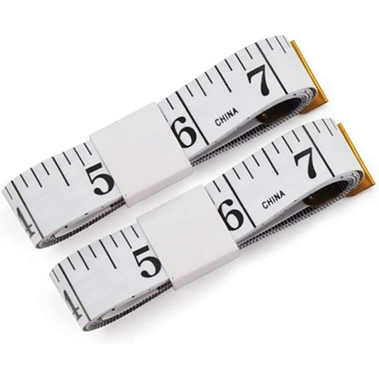 120 Inch Soft Measuring Tape for Sewing Tailor Cloth Body Measurement, 2  Pack