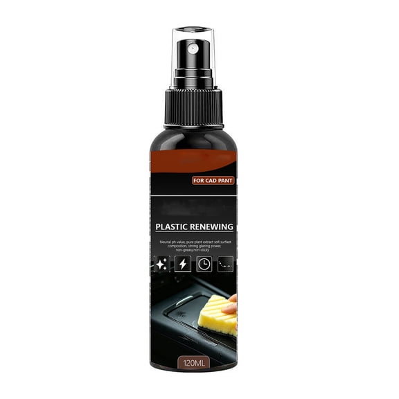 120ml Automobile Rubber And Plastic Refurbishing Agent Interior Repair Glazing -aging And Spray