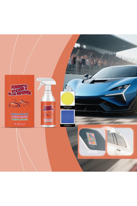 120ml Automotive Adhesive Remover Automotive Cleaning Agent Adhesive Sticker Remover