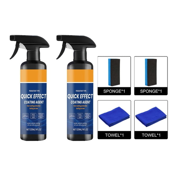 120ml Car Paint Protection Coating - Enhances Gloss & Mirror Finish, Waterproof & Long-Lasting Defense for Vehicles