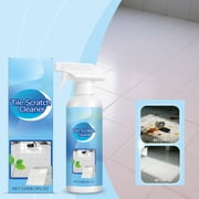 120ml Home Ceramic Tile Cleaner Scratch Remover Tile Polish Restorer Heavy Stain Cleaning Spray for Floor Wall Ceramic Porcelain Surface Repair Care Bright Shine Restoration Household Use