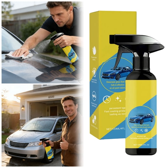 120ml Nano Quick Coat Coating Spray Advanced Automobile Quick Coating Agent Quick Coating Agent Spray With Proof And Glassing Long Lasting Shower Shinating,1PC