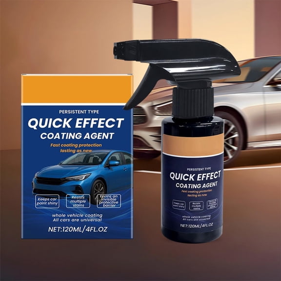 120ml Plastic Coating Agent,Crystal Plating Polish,Mirror Gloss Shine,Waterproof Anti Fouling,UV Resistance Protection,Long Lasting Shine,Car Interior Exterior Care