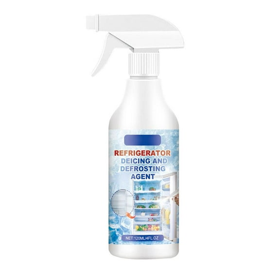 120ml Refrigerator Defrosting Agent for Quick Ice Removal, Environmentally Safe for Freezers and Home Appliances