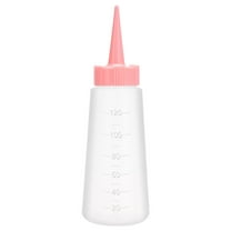 120ml Hair Oil Applicator Bottle Salon Shampoo Applicator Hair Cleaning Bottle Plastic Squeeze Bottle