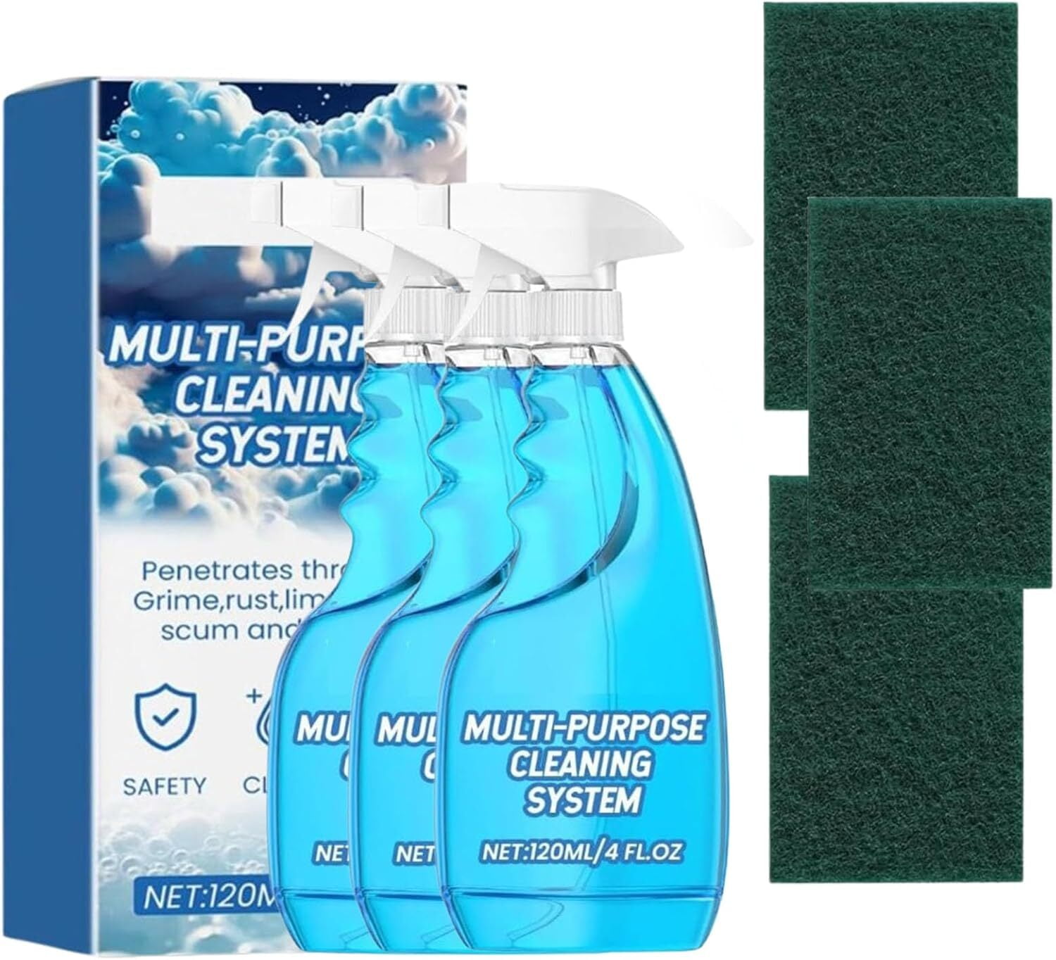 120ml Splash Spray All Purpose Cleaner, Splash Spray Foam Cleaner