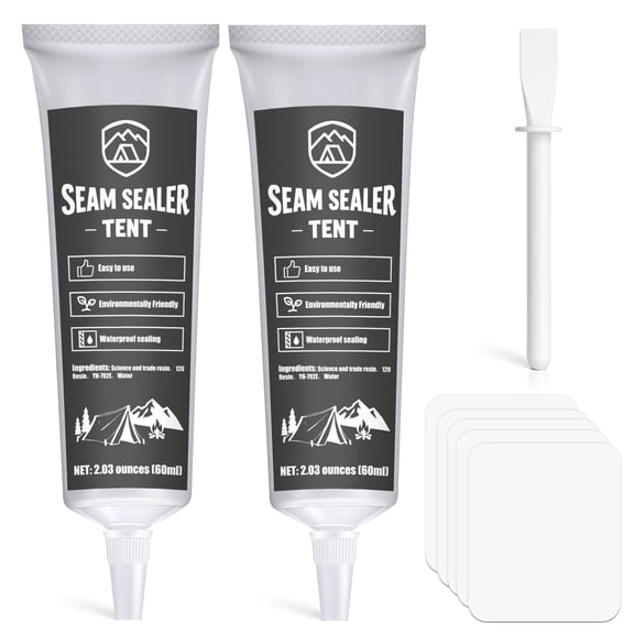GDDP, Gels Nylon, Clear Tent Seam Sealer Industrial Sealant, 120 ml