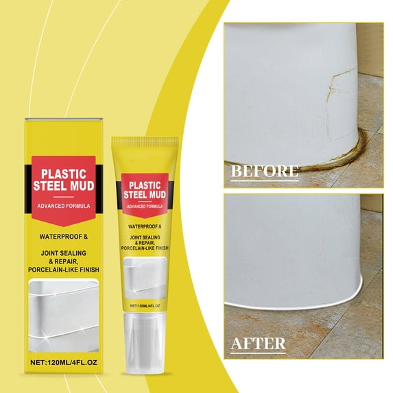120ml Waterproof Sealant, Multifunctional White Caulk to Seal Joint Cracks, Quick Drying Repair Adhesive for Home Kitchen And Bathroom Use