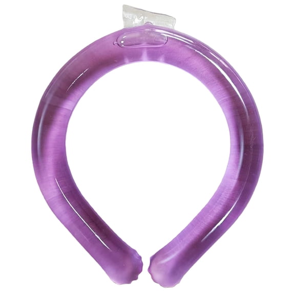 120ml Wearable Ice Neck Cooler, Reusable Leak-Resistant Cooling Neck Tube, Gel Cold Pack for Heat Dissipation, Summer Cooling Accessory for Outdoor Activities & Hot Flashes Relief