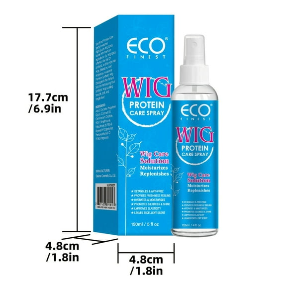 120ml special spray for wig setting, firm, soft, anti manic, mild, silk protector, easy to clean and prolong the life of wig