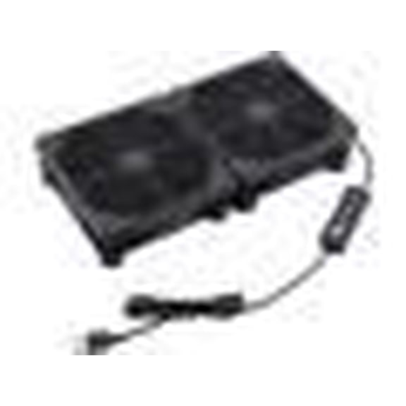 120mm 5V Dual USB Powered PC Router Fans with Speed Controller USB High Airflow Cooling Fan for Router Modem Receiver DVR Playstation TV Box