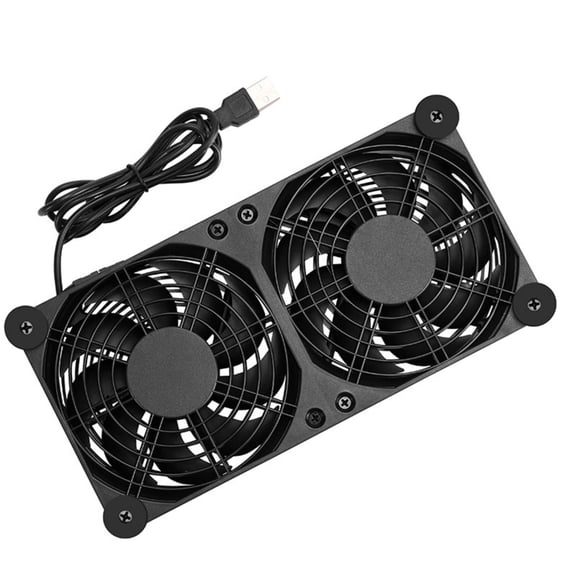 Router Fans for Efficient Electronics Cooling