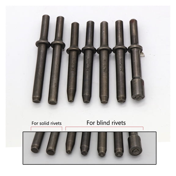 120mm Air Hammer Professional Handheld Pistol Gas Shovels Small Rust Remover Pneumatic Tools With 4 Chisels Set