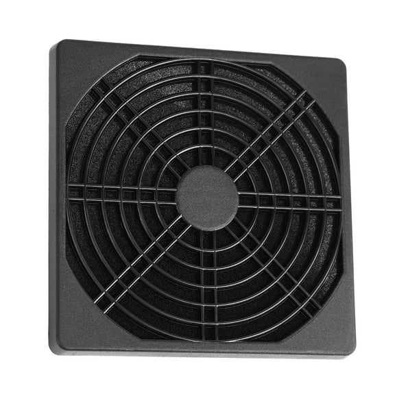 120mm Fan Dust Filter PC Computer Case Fan Dust Filter Grill Guard Protector Cover, Black - 1 Pack