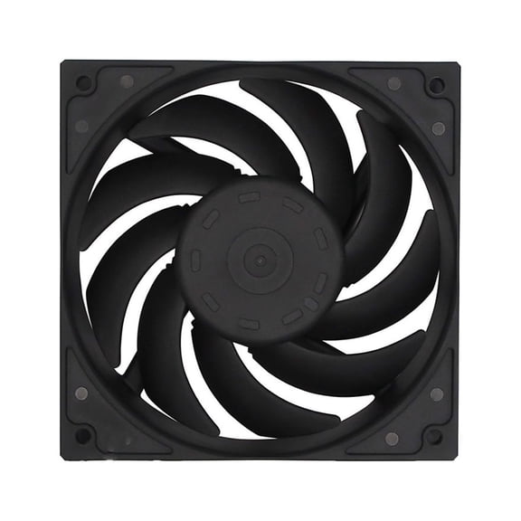 PWM Fan Silence Chassis Radiator High Airflow 9-Blade Design Low Profile Slim Fan for Mining Machine