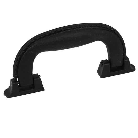 120mm Long Plastic Luggage Part Suitcase Side Carrying Pull Handle Black