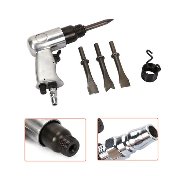 120mm Professional Handheld Pistol Gas Shovels Air Hammer Small Rust Remover Cutting Drilling Chipping Pneumatic Tools ,Easy to Use