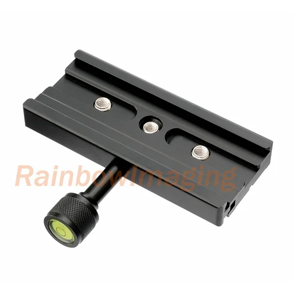 120mm QR-120 Clamp Adapter Quick Release Plate 1/4 Inch Screw with Spirit level