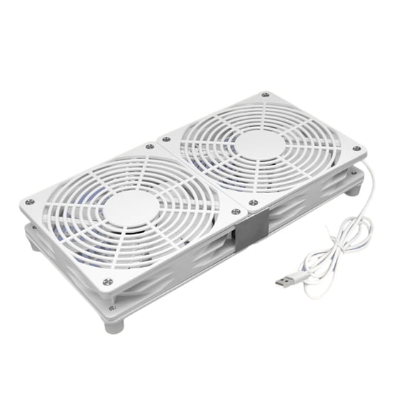 5V USB PC Router Fan Cooling Fan 1800rpm Speed Portable Cooling Fan Replacement for Router Modem TV Box Electronics
