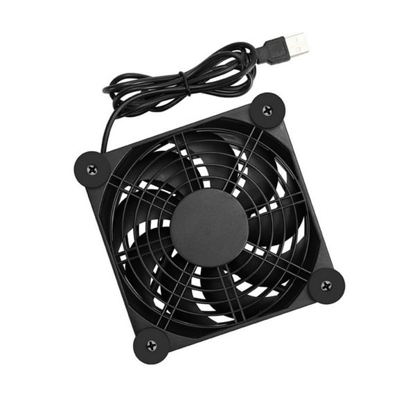120mm USB Electronic Cooling Fan Low Noise Computer Electronics Coolers Home Office Networking Equipment Sound Video
