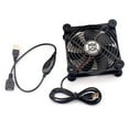 thumbnail image 1 of 120mm USB Router Fan 12050 2000RPM Computer Router Cooling Fan for Computer, 1 of 8