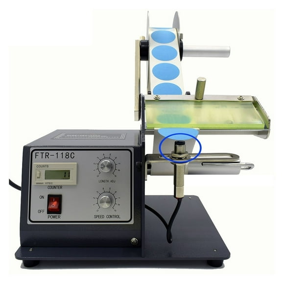 120mm Wide Automatic Label Dispenser FTR-118C Automatic Label Stripping Machine With Counting Function ,Tools