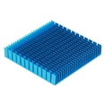 thumbnail image 1 of 120mm x 120mm x 20mm Aluminum Heatsink Cooler for CPU Power Amplifier PCB, High Power Cooling Radiator, Blue, 1 of 9