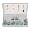 thumbnail image 1 of 120pc Hexagonal Hex Head Self Drilling Tapping Screws Assortment Set Metric, 1 of 3