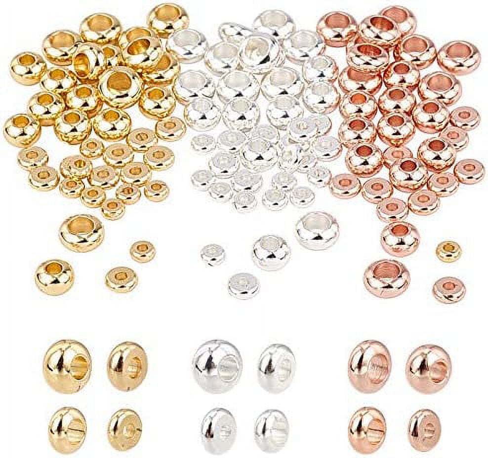 Fun-Weevz 3000 PCS Heishi Beads for Jewelry Making Adults, 12 Flat