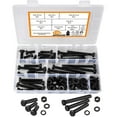 thumbnail image 1 of 120pcs 5/16"-18 Nuts and Bolts Assorted Set, Heavy Duty Machine Hex Flat Head Screw & Lock Washer Kit, 1 of 7