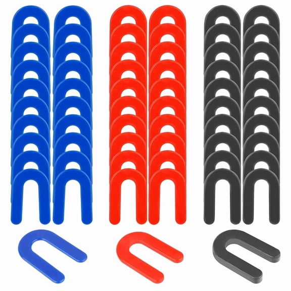 120pcs AutoLift Installation Leveling Shim, Plastic Shims for Leveling for SurfaceMount Automotive Repair Accessories