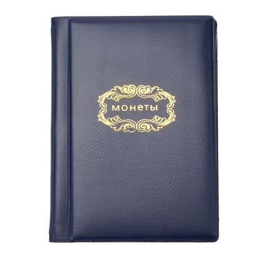 PCCB 16-Slot Coin Album Holder Book – Holds PCGS & NGC Certified Slabs