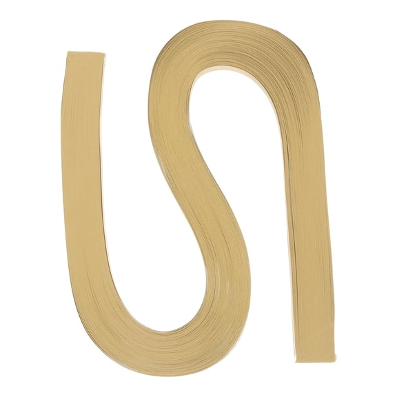 120pcs Quilling Paper Strips Paper Flowers 3/8"(10mm) Origami for Art Craft, 21"(54cm) Khaki