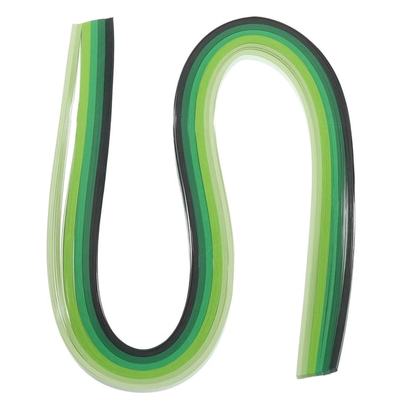 120pcs Quilling Strips Paper 3/16"(5mm) 21" Origami Paper Quilling Strip for Art DIY Christmas, Green