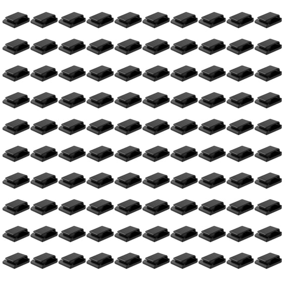 120pcs Strong Adhesive Cable Clips for Indoor and Outdoor Wire Management