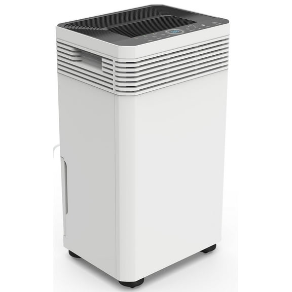 120 Pints/Day Dehumidifier for 8,500 Sq. ft. Commercial Home Dehumidifier with Pump, Basement High Capacity Dehumidifier with Drain Hose