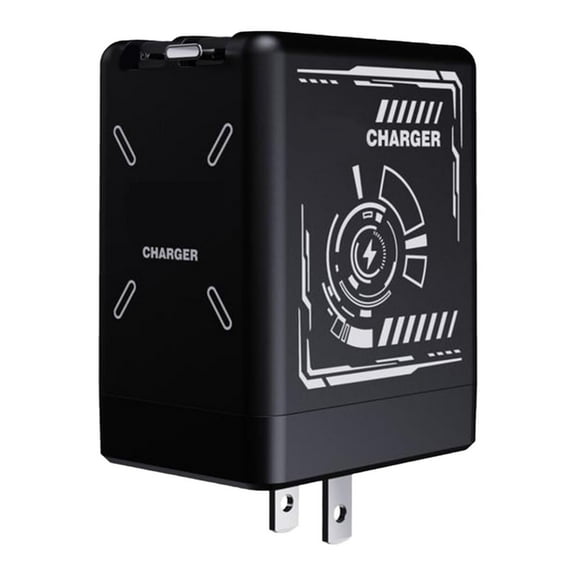 120w Compatible Fast Retractable Wall A Ll In One Foldable Plug for IPhone Fast Charging Power Adapter for Smartphone
