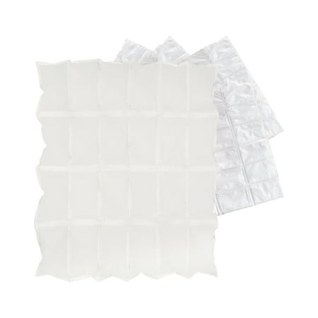 120x Ice Packs Ice Pack Sheets Easy to Use Cold Packs Freezer Packs for Lunch ,Shipping Food ,Fresh Food Storage, Fresh