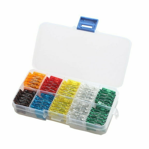 120x MIX Car Mini Standard Blade Fuse 7.5 10 15 20 25 30 Amp ATM APM Fuses Box