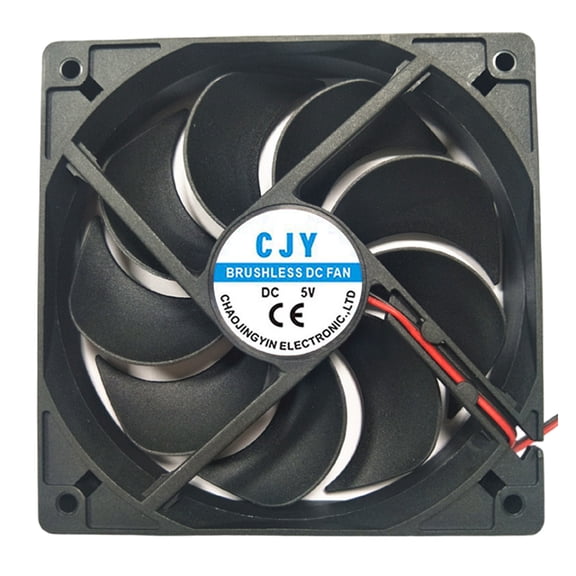 120x120x25MM 5V/12V/24V Cooling Fan Portable Cooling Fan for Chassis Receiver Router Computer Cabinet Component