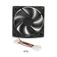 thumbnail image 1 of 120x120x25mm 12V Large 4Pin 3Pin Computer Heatsink Cooler Radiator 12cm Cooling Fan For Chassis PC Case, 1 of 18