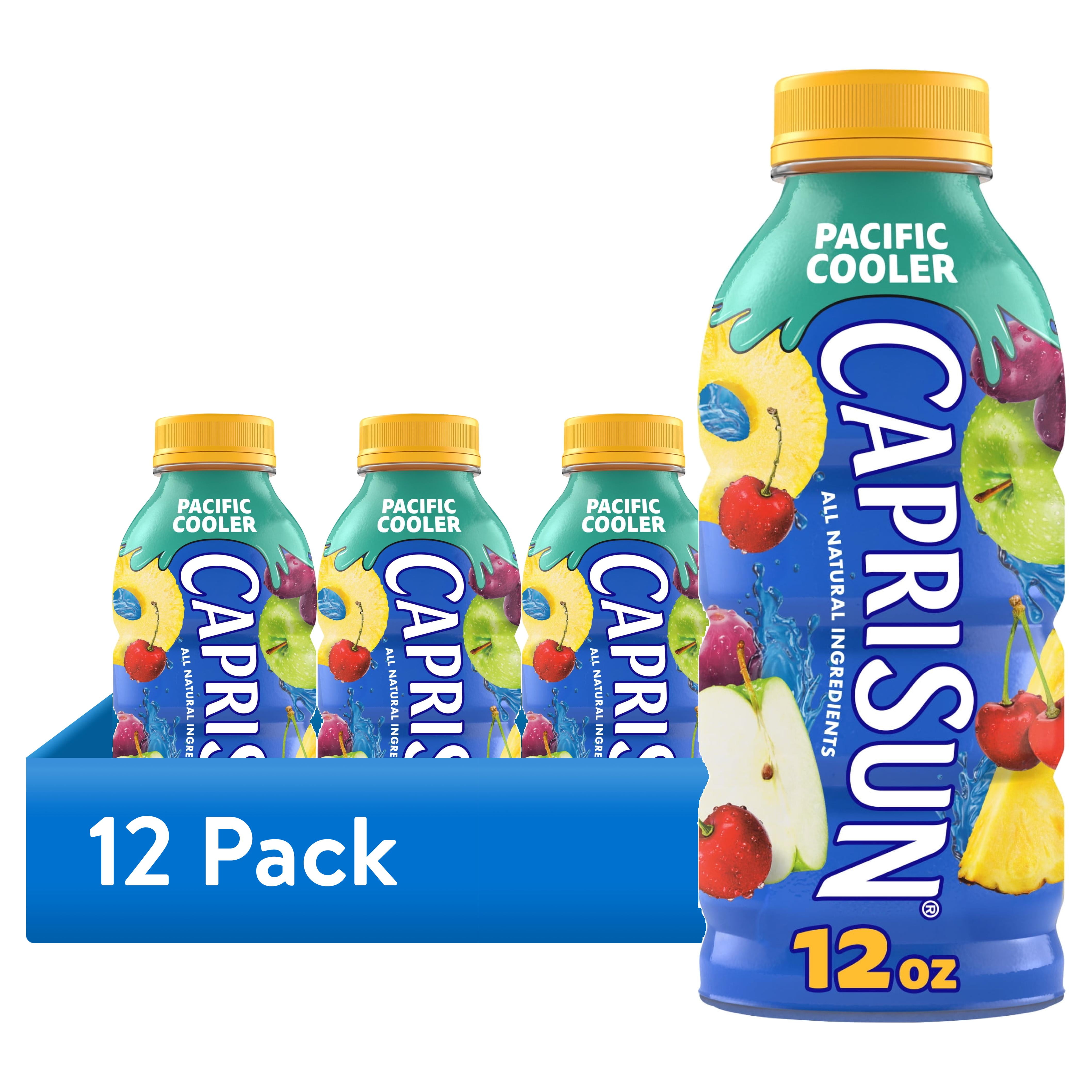 12 pack) Capri Sun Pacific Cooler Mixed Fruit Flavored Juice Drink