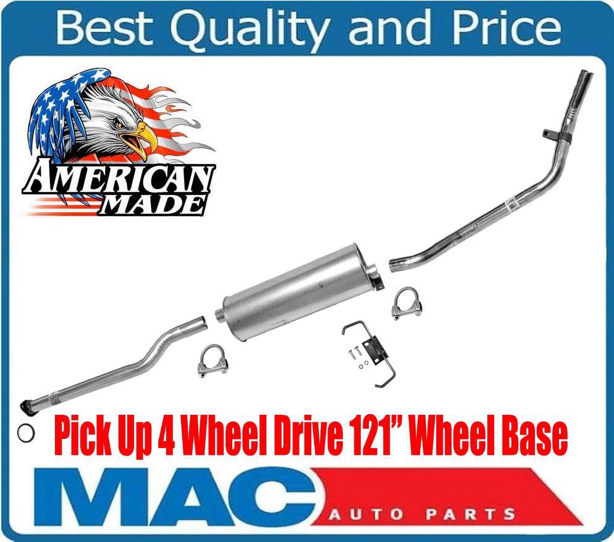 Muffler Exhaust System For Nissan Titan 2007-15 Crew Cab 159.4 Inch