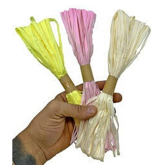 1210 Colored Raffia Bundle 3 Pack