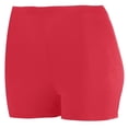 thumbnail image 1 of 1210 Ladies Poly/spandex 2.5" Short RED L, 1 of 2