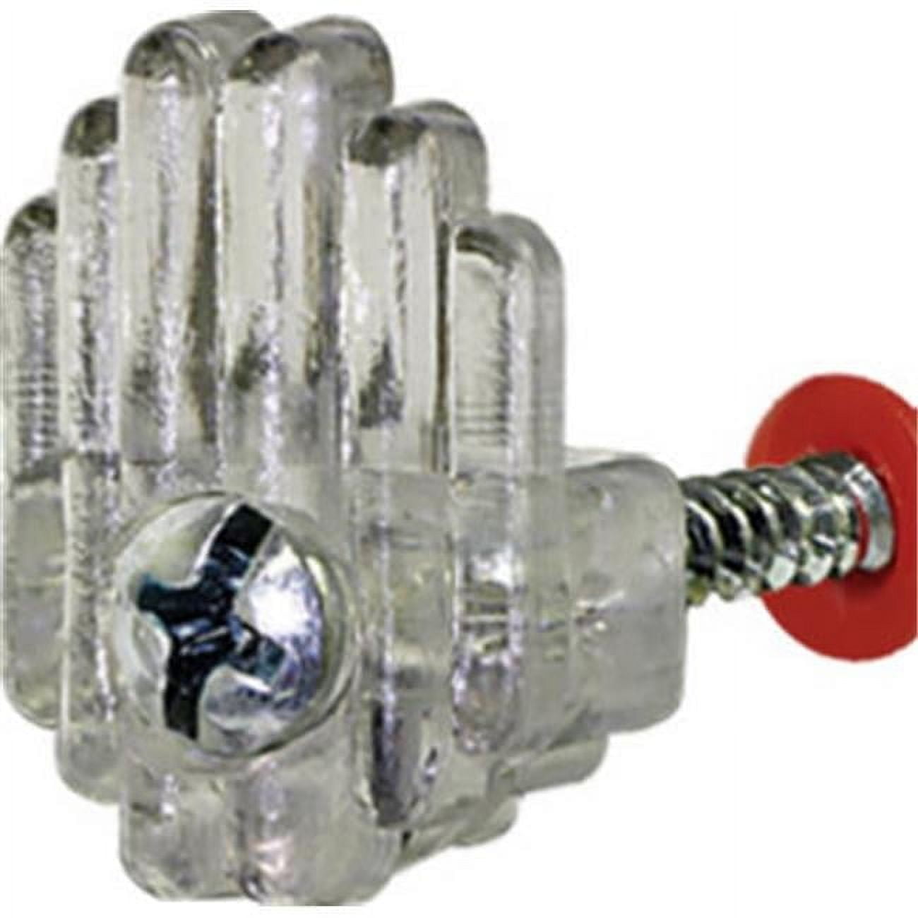 121144 Clear Mirror Holder & Anchor, 4 Pack